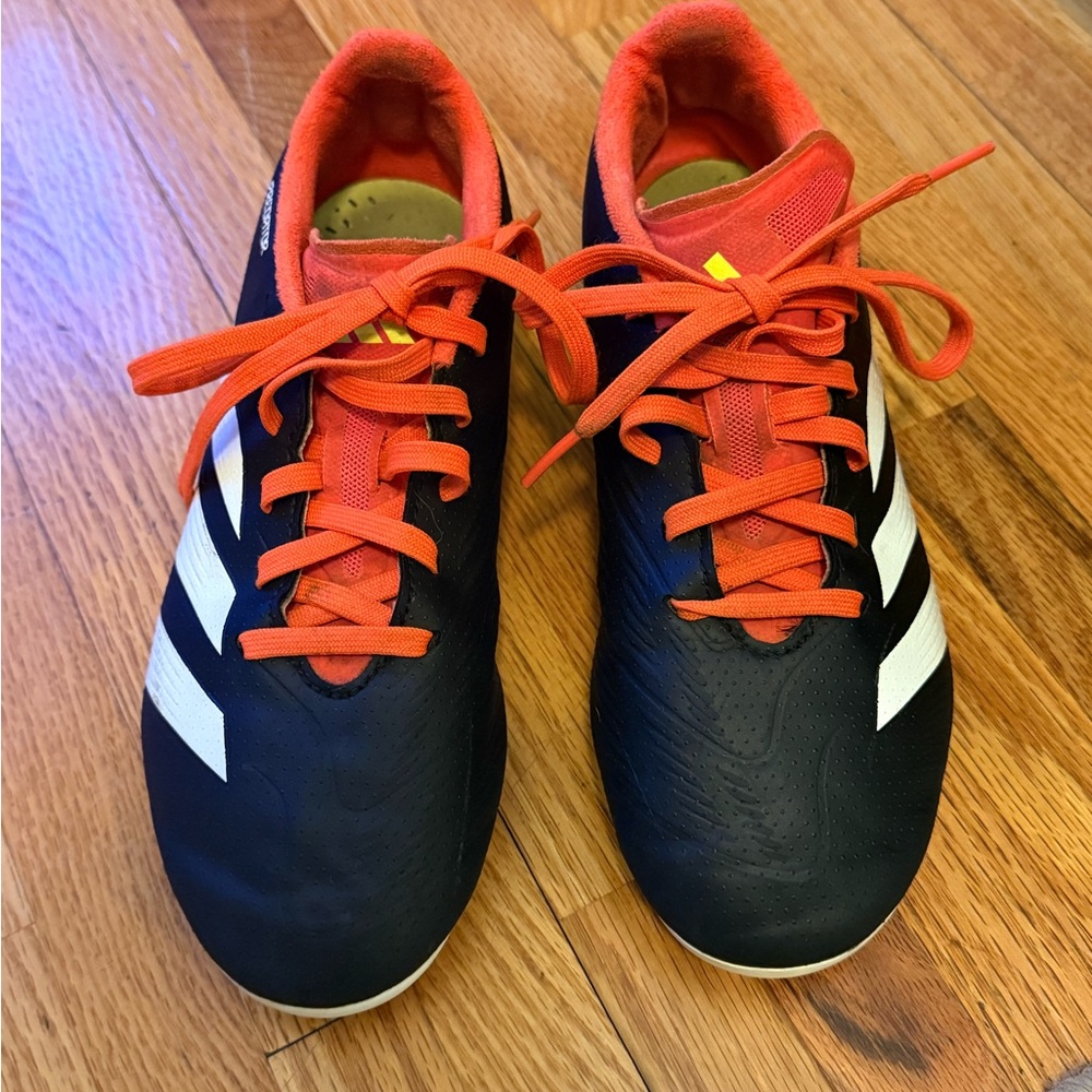Adidas Kids Shoes - Black and Orange